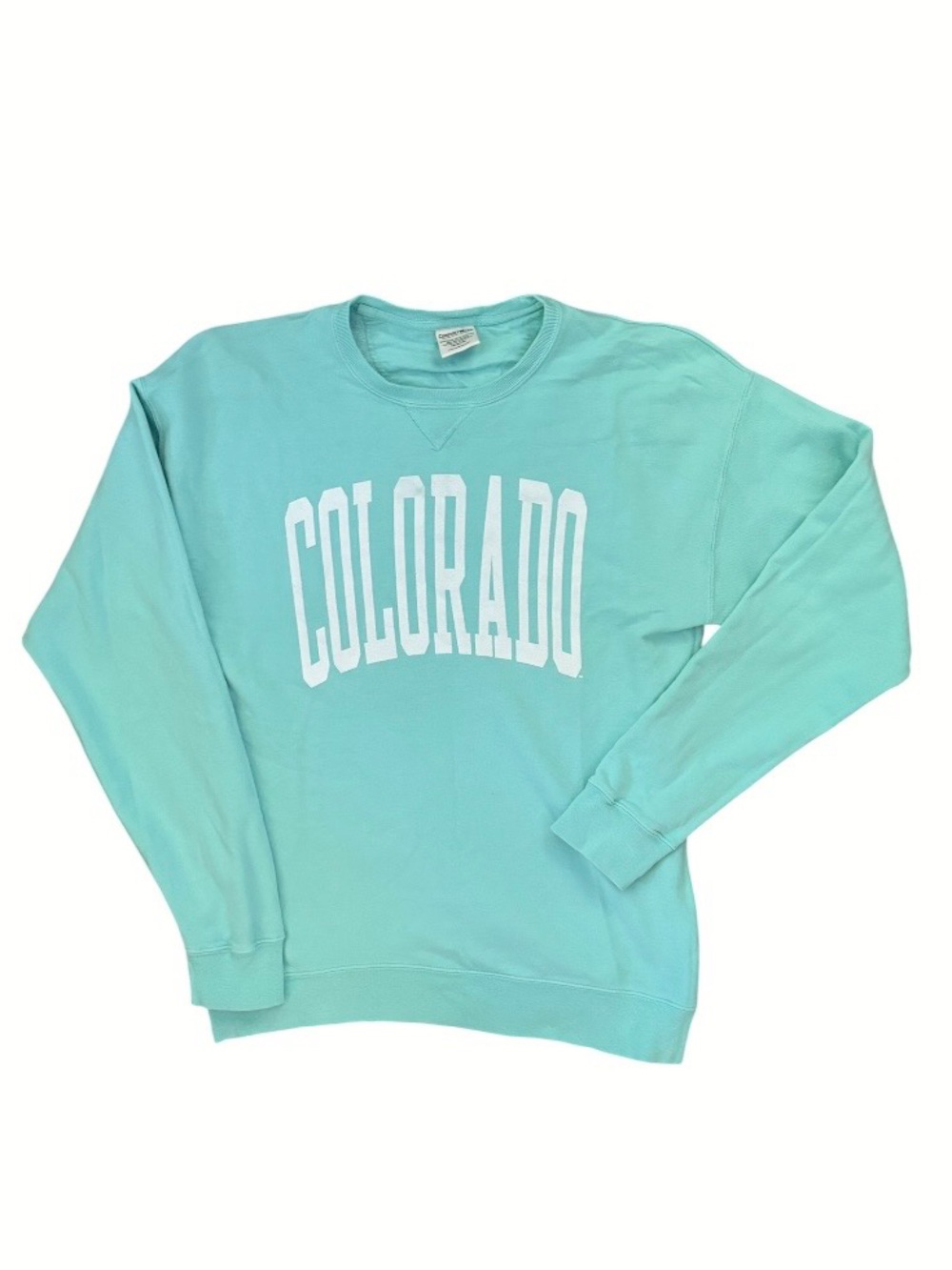 COMFORT WASH➕Oversized Colorado Graphic Sweatshirt